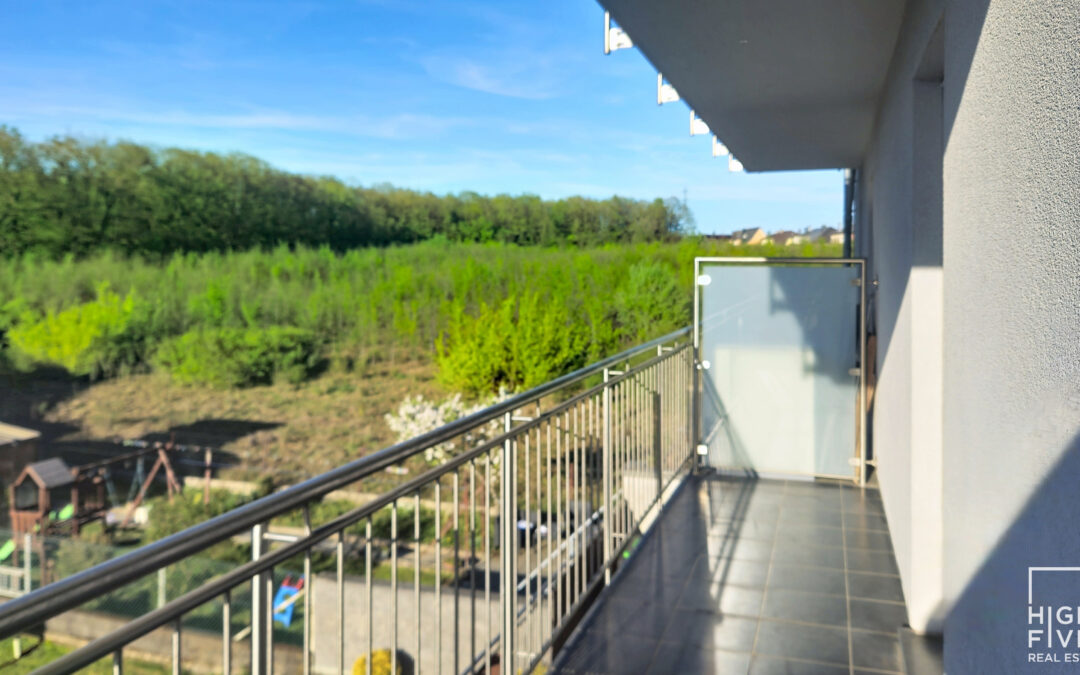 Sanem – Appartement 2 chambres avec terrasse et parking intérieur
